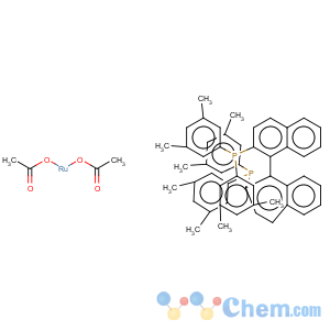 CAS No:374067-49-9 Ruthenium, bis(acetato-kO,kO')[(1S)-[1,1'-binaphthalene]-2,2'-diylbis[bis(3,5-dimethylphenyl)phosphine-kP]]-, (OC-6-22)- (9CI)