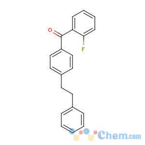 CAS No:374105-85-8 (2-fluorophenyl)-[4-(2-phenylethyl)phenyl]methanone