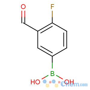 CAS No:374538-01-9 (4-fluoro-3-formylphenyl)boronic acid