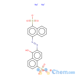 CAS No:3746-79-0 1-Naphthalenesulfonicacid, 5-hydroxy-6-[2-(4-sulfo-1-naphthalenyl)diazenyl]-, sodium salt (1:2)