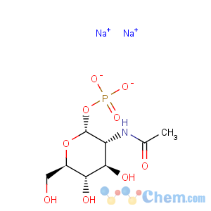CAS No:374726-40-6 D-Glucopyranose,2-(acetylamino)-2-deoxy-, 1-(dihydrogen phosphate), disodium salt (9CI)