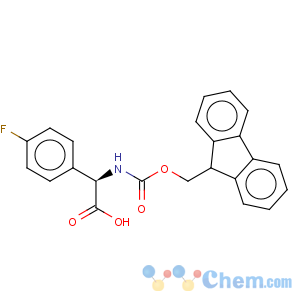 CAS No:374791-03-4 Benzeneacetic acid, a-[[(9H-fluoren-9-ylmethoxy)carbonyl]amino]-4-fluoro-,(aR)-