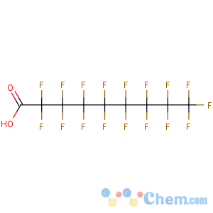 CAS No:375-95-1 2,2,3,3,4,4,5,5,6,6,7,7,8,8,9,9,9-heptadecafluorononanoic acid