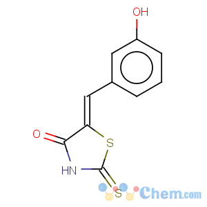 CAS No:37530-35-1 5-[(3-hydroxyphenyl)methylidene]-2-sulfanylidene-thiazolidin-4-one
