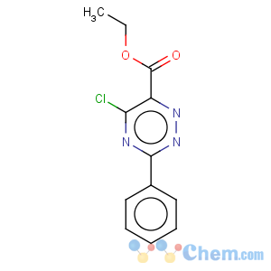 CAS No:37539-91-6 1,2,4-Triazine-6-carboxylicacid, 5-chloro-3-phenyl-, ethyl ester