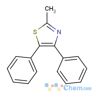 CAS No:3755-83-7 2-methyl-4,5-diphenyl-1,3-thiazole