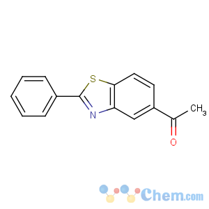 CAS No:37554-60-2 1-(2-phenyl-1,3-benzothiazol-5-yl)ethanone