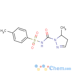 CAS No:37598-94-0 3-methyl-N-(4-methylphenyl)sulfonyl-3,4-dihydropyrazole-2-carboxamide