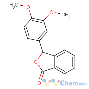 CAS No:37618-00-1 1(3H)-Isobenzofuranone, 3-(3,4-dimethoxyphenyl)-