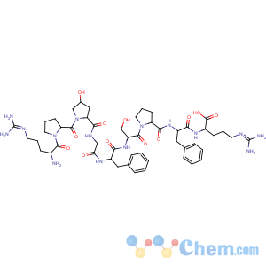 CAS No:37642-65-2 L-Arginine,L-arginyl-L-prolyl-(4R)-4-hydroxy-L-prolylglycyl-L-phenylalanyl-L-seryl-L-prolyl-L-phenylalanyl-