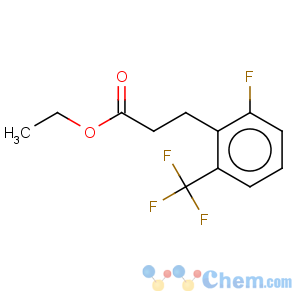 CAS No:376641-10-0 Benzenepropanoic acid,2-fluoro-6-(trifluoromethyl)-, ethyl ester