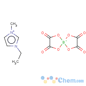 CAS No:376650-06-5 1-ETHYL-3-METHYLIMIDAZOLIUM BIS(OXALATO(2-)-O,O’)BORATE