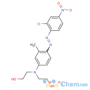 CAS No:3769-57-1 2-[4-[(2-chloro-4-nitrophenyl)diazenyl]-N-(2-hydroxyethyl)-3-<br />methylanilino]ethanol