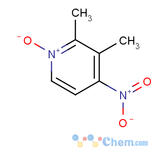 CAS No:37699-43-7 2,3-dimethyl-4-nitro-1-oxidopyridin-1-ium