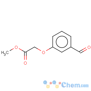 CAS No:37748-10-0 Aceticacid, 2-(3-formylphenoxy)-, methyl ester