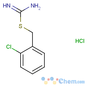 CAS No:3778-85-6 Carbamimidothioic acid,(2-chlorophenyl)methyl ester, hydrochloride (1:1)