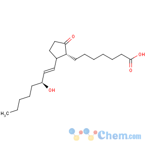 CAS No:37786-00-8 Prost-13-en-1-oic acid,15-hydroxy-9-oxo-, (13E,15S)-