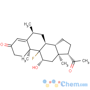 CAS No:378-38-1 Pregn-4-ene-3,20-dione,9-fluoro-11-hydroxy-6-methyl-, (6a,11b)- (9CI)