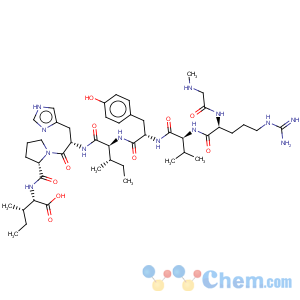 CAS No:37827-06-8 L-Isoleucine,N-methylglycyl-L-arginyl-L-valyl-L-tyrosyl-L-isoleucyl-L-histidyl-L-prolyl-