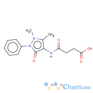 CAS No:37833-24-2 N-(1,5-Dimethyl-3-oxo-2-phenyl-2,3-dihydro-1H-pyrazol-4-yl)-succinamic acid