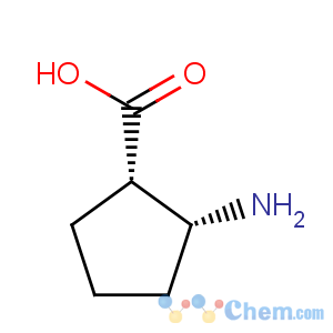 CAS No:37910-65-9 Cyclopentanecarboxylicacid, 2-amino-, (1R,2S)-rel-