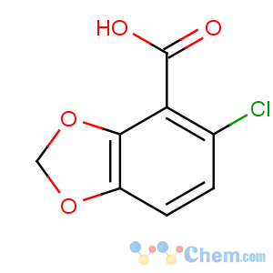 CAS No:379229-83-1 5-chloro-1,3-benzodioxole-4-carboxylic acid