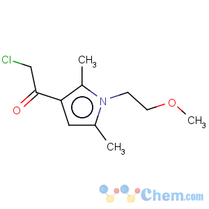 CAS No:379241-47-1 Ethanone,2-chloro-1-[1-(2-methoxyethyl)-2,5-dimethyl-1H-pyrrol-3-yl]-