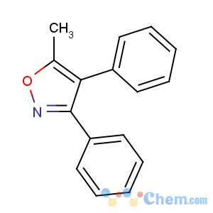 CAS No:37928-17-9 5-methyl-3,4-diphenyl-1,2-oxazole