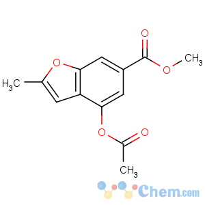 CAS No:37978-61-3 methyl 4-acetyloxy-2-methyl-1-benzofuran-6-carboxylate