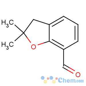 CAS No:38002-88-9 2,2-dimethyl-3H-1-benzofuran-7-carbaldehyde