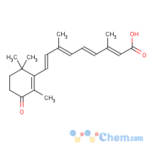 CAS No:38030-57-8 (2e,4e,6e,8e)-3,7-dimethyl-9-(2,6,6-trimethyl-3-oxo-1-cyclohexenyl)nona-2,4,6,8-tetraenoic acid