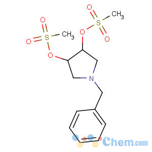 CAS No:380357-38-0 (1-benzyl-4-methylsulfonyloxypyrrolidin-3-yl) methanesulfonate
