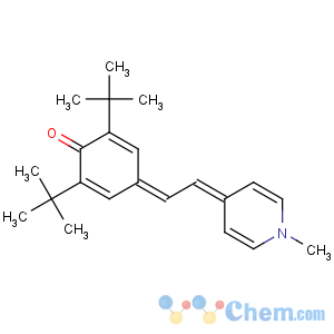 CAS No:38039-60-0 2,6-ditert-butyl-4-[2-(1-methylpyridin-4-ylidene)ethylidene]cyclohexa-2,<br />5-dien-1-one