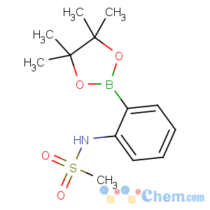 CAS No:380430-60-4 N-[2-(4,4,5,5-tetramethyl-1,3,<br />2-dioxaborolan-2-yl)phenyl]methanesulfonamide