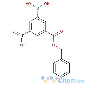 CAS No:380430-62-6 (3-nitro-5-phenylmethoxycarbonylphenyl)boronic acid