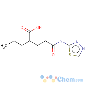 CAS No:380585-19-3 Pentanoic acid,5-oxo-2-propyl-5-(1,3,4-thiadiazol-2-ylamino)-