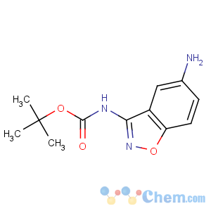 CAS No:380629-73-2 tert-butyl N-(5-amino-1,2-benzoxazol-3-yl)carbamate