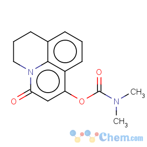 CAS No:380632-35-9 Dimethyl-carbamic acid 3-oxo-6,7-dihydro-3H,5H-pyrido[3,2,1-ij]quinolin-1-yl ester
