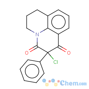 CAS No:380632-69-9 2-Chloro-2-phenyl-6,7-dihydro-5H-pyrido[3,2,1-ij]quinoline-1,3-dione