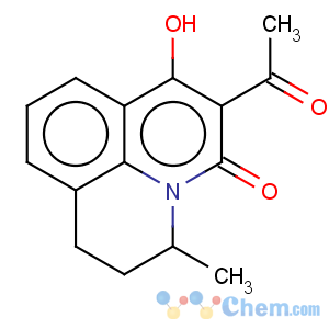 CAS No:380633-27-2 2-Acetyl-1-hydroxy-5-methyl-6,7-dihydro-5H-pyrido[3,2,1-ij]quinolin-3-one
