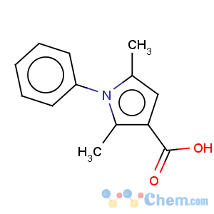 CAS No:3807-56-5 2,5-Dimethyl-1-phenyl-1H-pyrrole-3-carboxylic acid