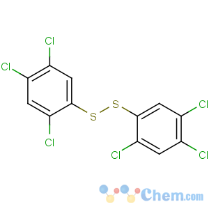 CAS No:3808-87-5 1,2,4-trichloro-5-[(2,4,5-trichlorophenyl)disulfanyl]benzene