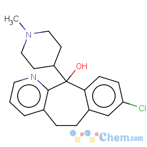 CAS No:38089-93-9 8-Chloro-6,11-dihydro-11-(1-methyl-4-piperidinyl)-5H-benzo[5,6]cyclohepta[1,2-b]pyridin-11-ol