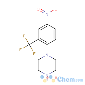 CAS No:381242-61-1 1-[4-nitro-2-(trifluoromethyl)phenyl]piperazine