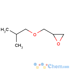CAS No:3814-55-9 Oxirane,2-[(2-methylpropoxy)methyl]-