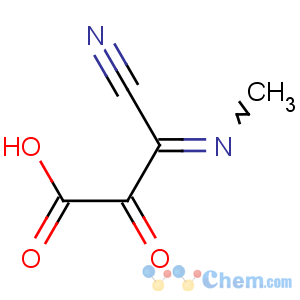 CAS No:38157-71-0 3-cyano-3-methylimino-2-oxopropanoic acid