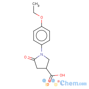 CAS No:38160-04-2 1-(4-Ethoxy-phenyl)-5-oxo-pyrrolidine-3-carboxylic acid