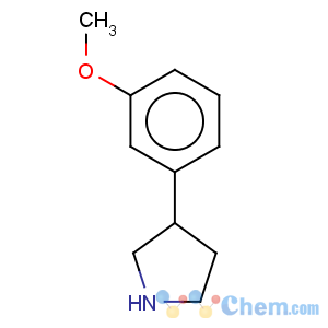 CAS No:38175-35-8 3-(3-methoxyphenyl)pyrrolidine