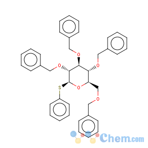 CAS No:38184-10-0 .beta.-d-glucopyranoside, phenyl 2,3,4,6-tetrakis-o-(phenylmethyl)-1-thio-