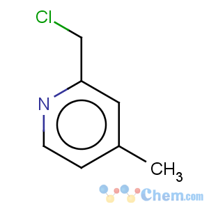 CAS No:38198-16-2 Pyridine,2-(chloromethyl)-4-methyl-